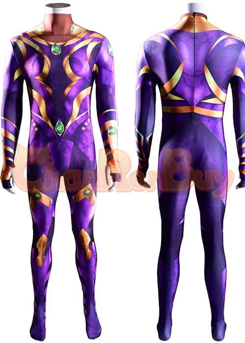 Titans Season 3 Starfire Costume Cosplay Bodysuit
