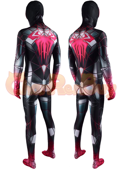 Spider Man Miles Morales Costume Cosplay Programmable Matter Suit Cosplay Bodysuit