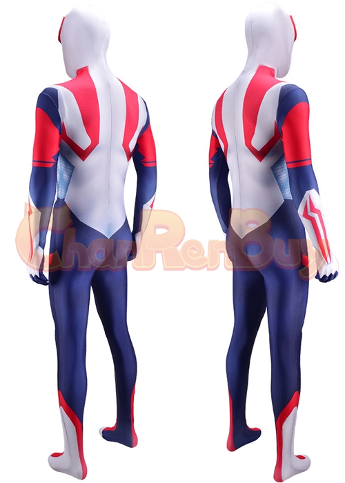 Spider Man 2099 Costume Miguel O'Hara Cosplay Bodysuit White Ver.