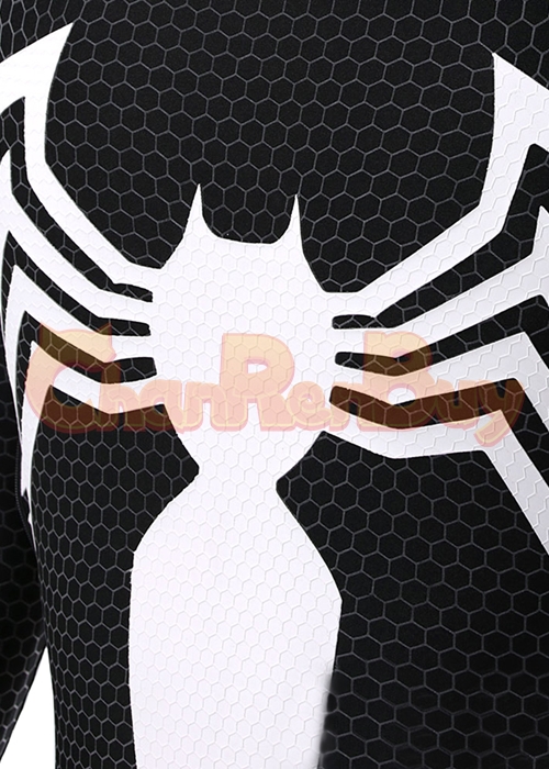 Spider Man Shattered Dimensions Venom Symbiote Costume Cosplay Bodysuit