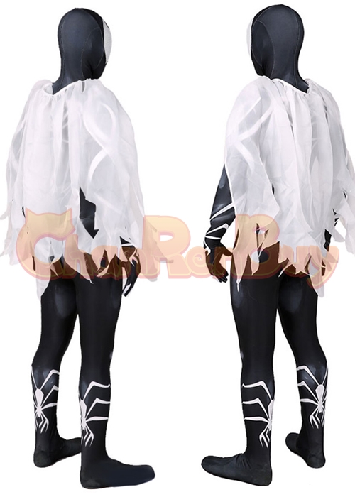 The Spectacular Spider Man Costume Unlimited Black Suit Cosplay Bodysuit