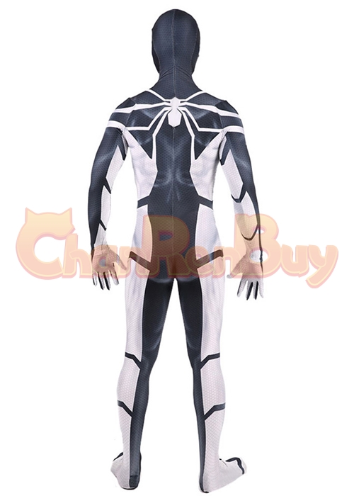 Spider Man Costume Black Future Foundation Suit Cosplay Bodysuit