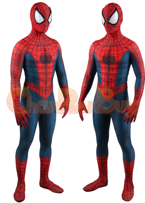 Spider Man Edge of Time Costume Cosplay Bodysuit
