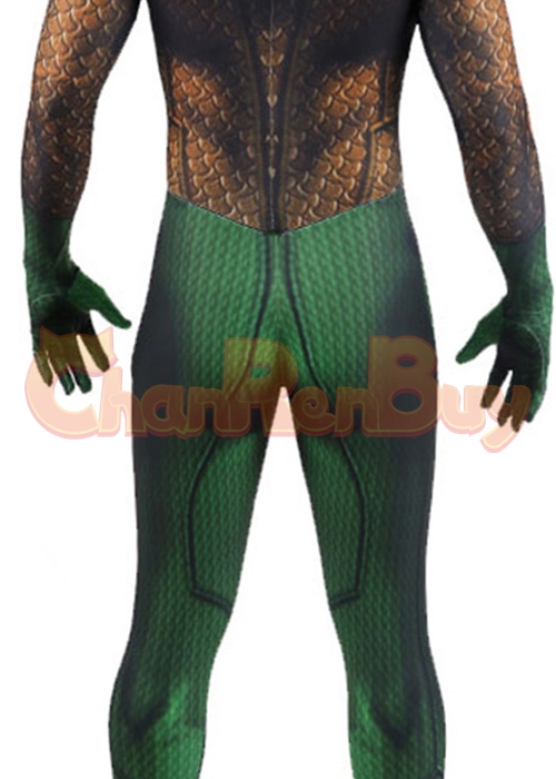 Aquaman Costume Arthur Curry Cosplay Bodysuit Ver.4
