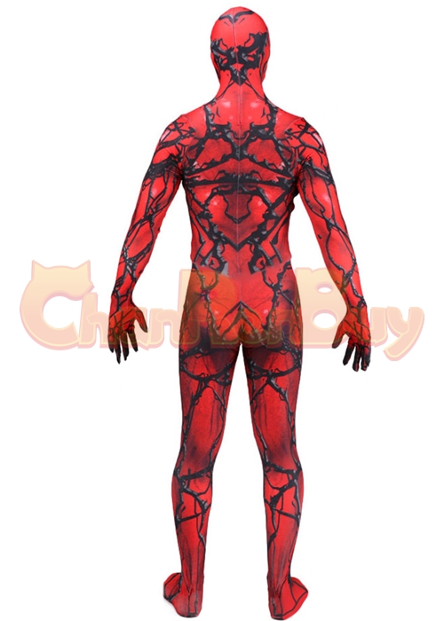 Carnage Costume Cosplay Cletus Kasady Symbiote Cosplay Bodysuit Ver.2