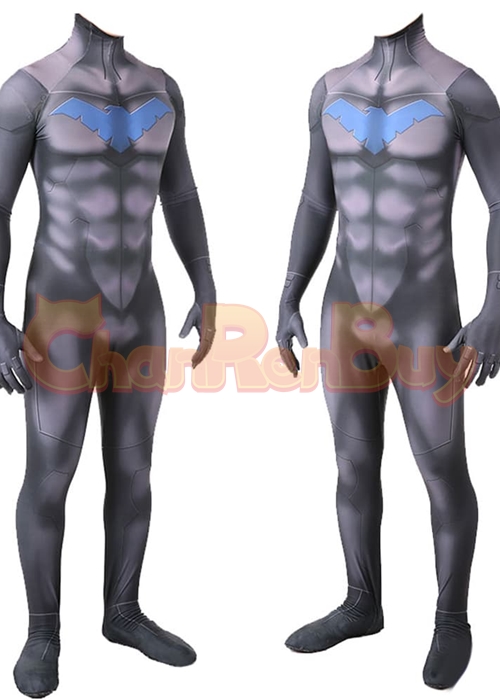 Nightwing Costume Cosplay Bodysuit Ver.3