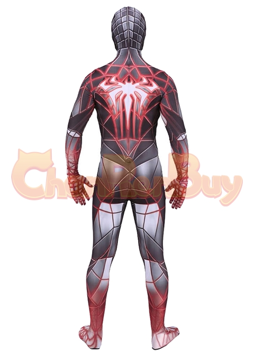 Spider Man Miles Morales Costume Cosplay Programmable Matter Suit Cosplay Bodysuit Ver.2
