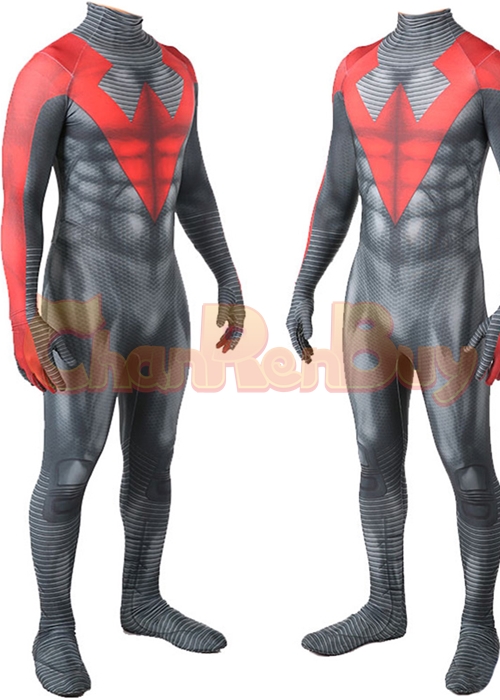 Nightwing Costume Cosplay Bodysuit Ver.5