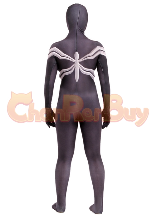 Spider Man Venom Symbiote Costume Cosplay Bodysuit Female Version
