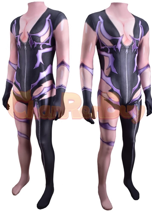 Kritika: The White Knights Valkyrie Costume Cosplay Bodysuit