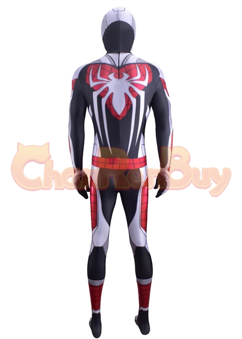 Spider Man Remastered Costume Armored Advanced Suit Cosplay Bodysuit