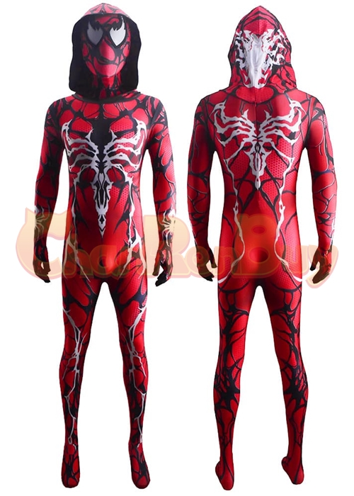 Carnage Queen of the Dark Spider Gwen Stacy Costume Cosplay Bodysuit
