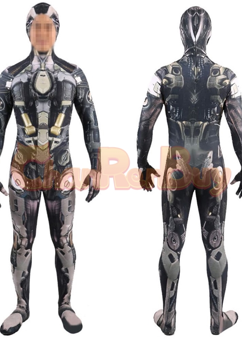 Robot Cosplay Costume Science Future Modern Machine Bodysuit