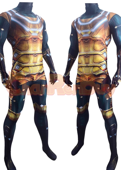 Spider Man Far From Home Mysterio Costume Cosplay Quentin Beck Bodysuit