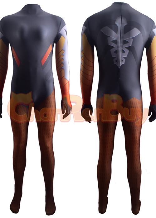 OW Overwatch Mercy Angela Ziegler Costume Cosplay  Bodysuit