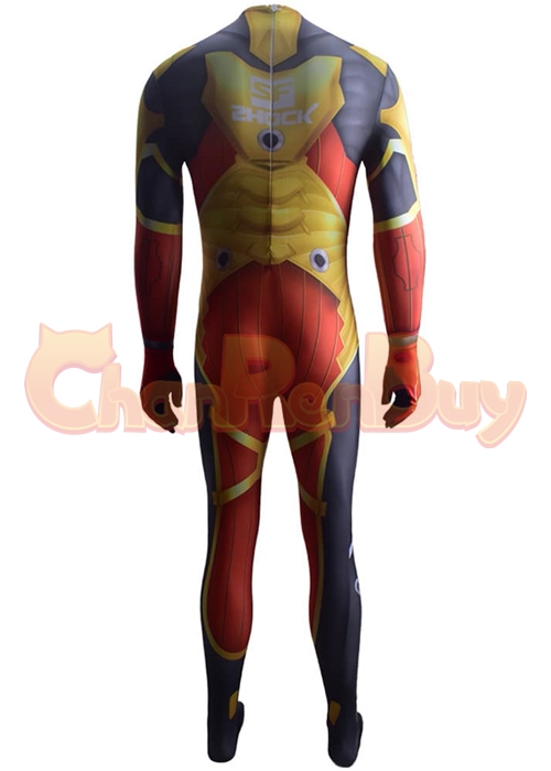 Overwatch OW Tracer DVA Costume Crossover Cosplay  Bodysuit