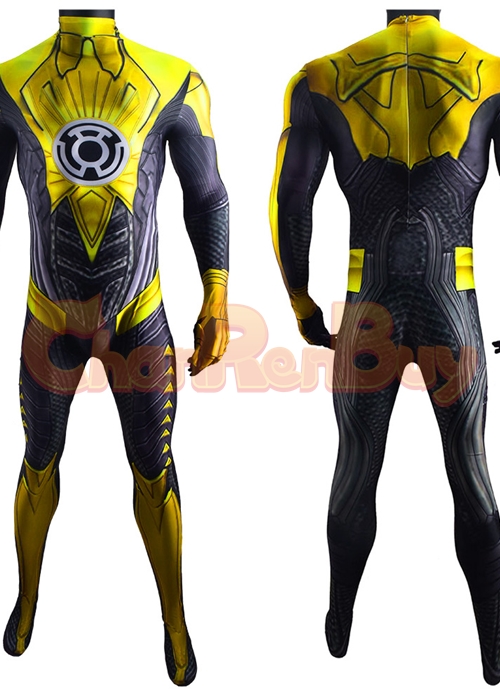 Thaal Sinestro Costume Cosplay Bodysuit