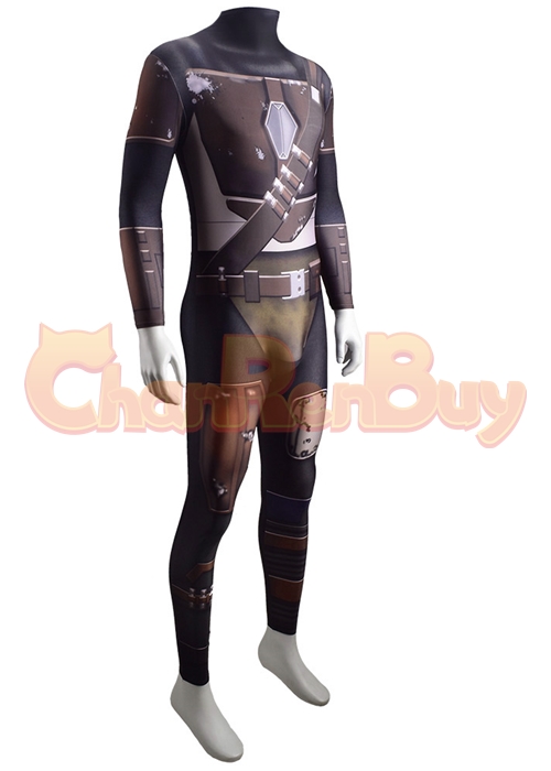 Star Wars The Mandalorian Costume Cosplay Bodysuit Ver.2