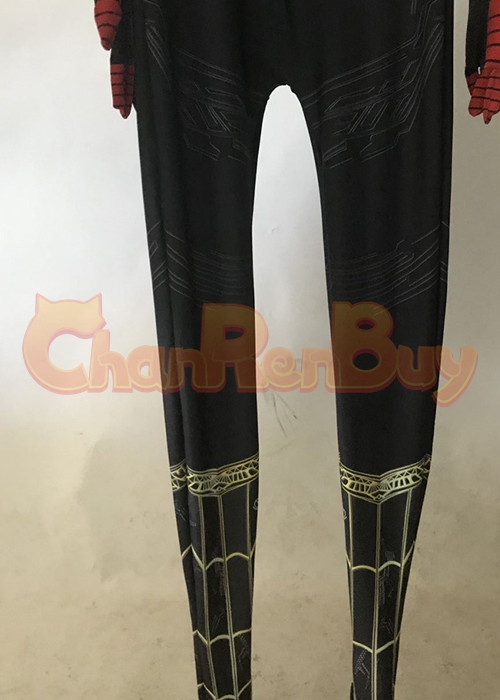 Spider Man 3 No Way Home Costume Black Suit Cosplay Bodysuit