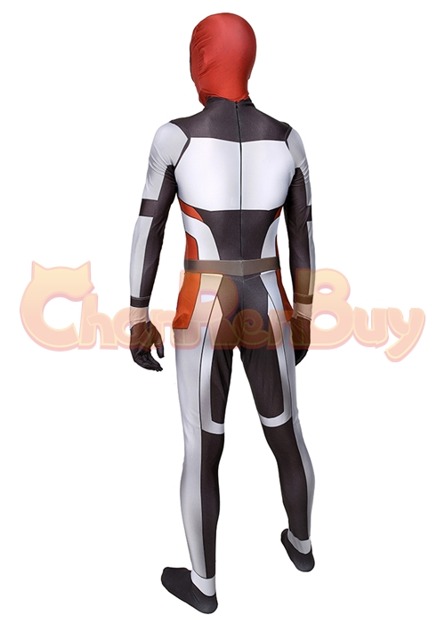 Avengers Endgame Quantum Realm Deadpool Costume Cosplay Bodysuit