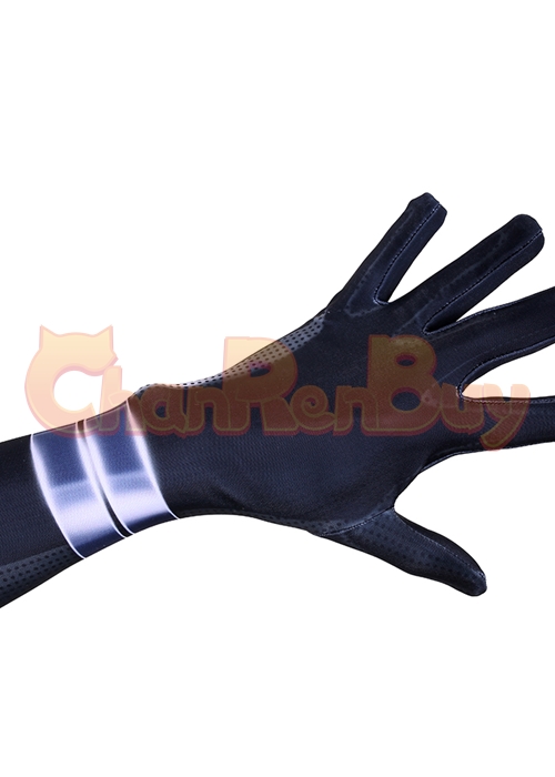 X Men Domino Neena Thurman Costume Cosplay Bodysuit