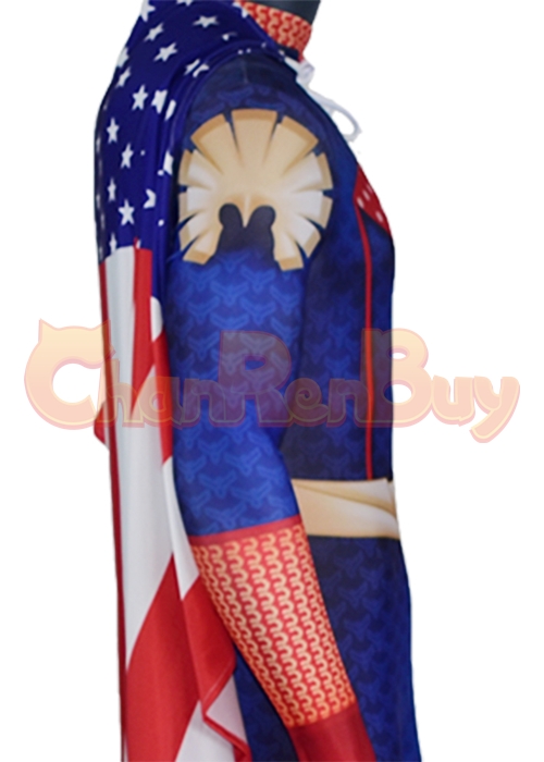 The Boys Homelander Costume Cosplay Bodysuit