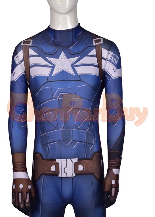 Captain America 2 Costume Cosplay Bodysuit