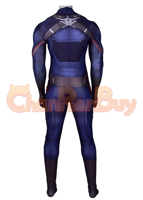 Avengers Infinity War Captain America Costume Cosplay Bodysuit