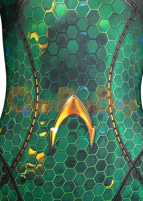 Aquaman Mera Costume Cosplay Bodysuit