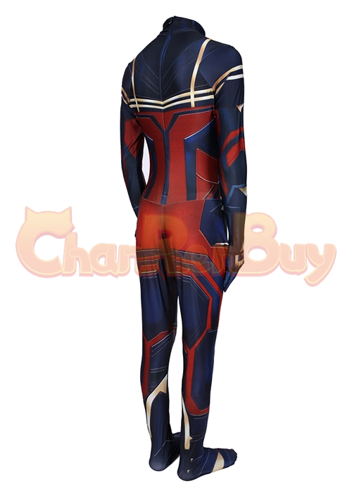 Captain Marvel Costume Cosplay Bodysuit