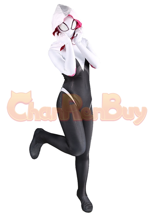 Spider Gwen Costume Gwen Stacy Cosplay Bodysuit