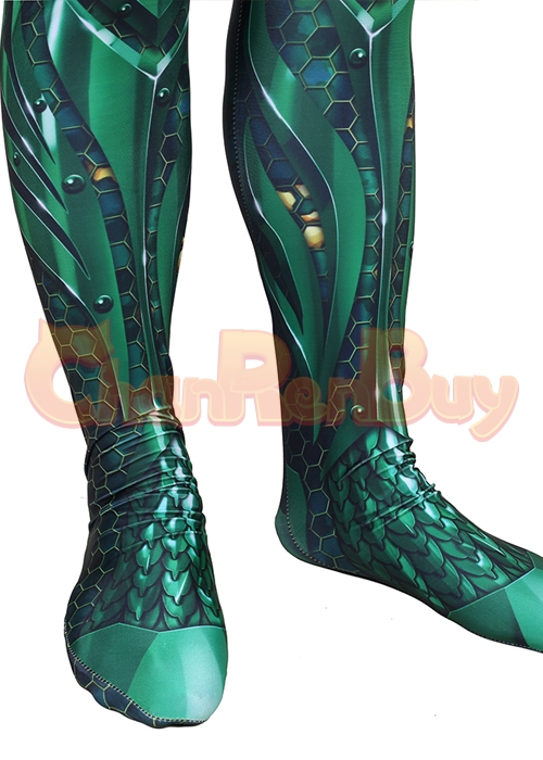 Aquaman Costume Arthur Curry Cosplay Bodysuit Ver.2
