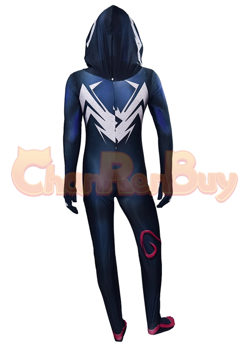 Venom Symbiote Spider Gwen Costume Gwen Stacy Cosplay Bodysuit