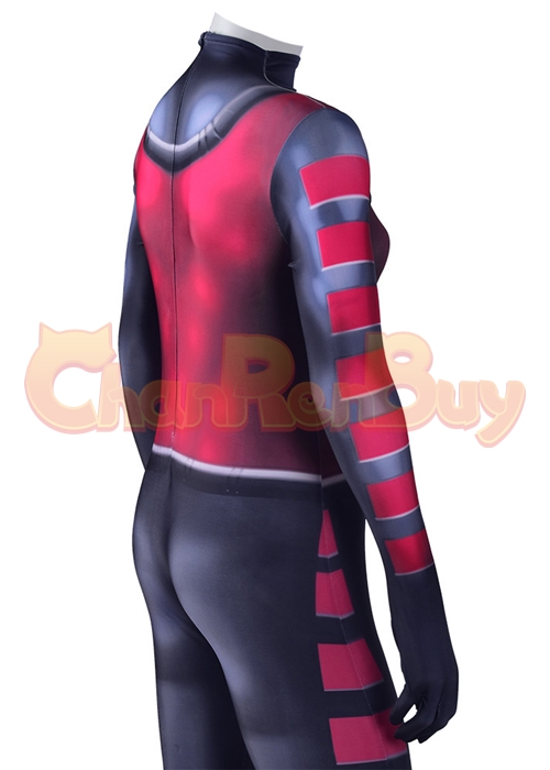 X Men Gambit Costume Remy Etienne Cosplay Bodysuit