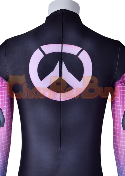 Overwatch Sombra Hacker Costume Cosplay Bodysuit