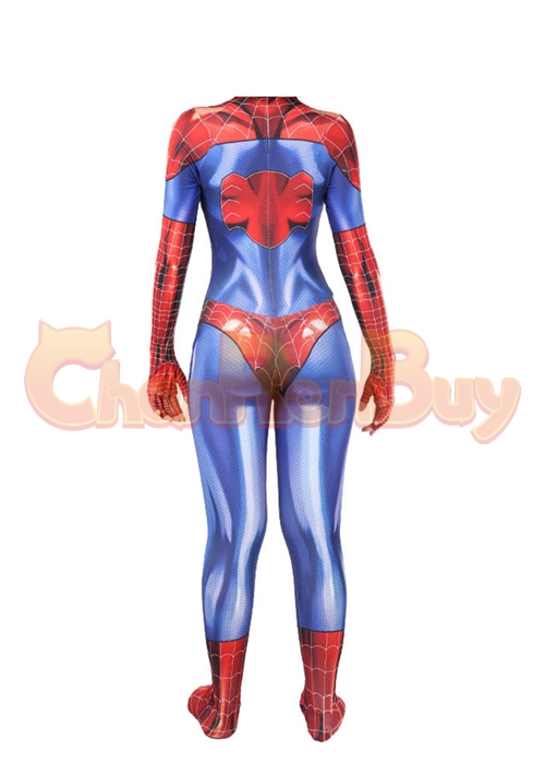 Spinneret Spider Girl Costume Spider Man Mary Jane Cosplay Bodysuit Ver.2