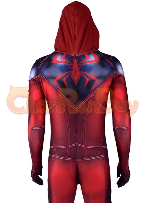 Scarlet Spider Man Costume Spider Kaine Parker  Cosplay Bodysuit