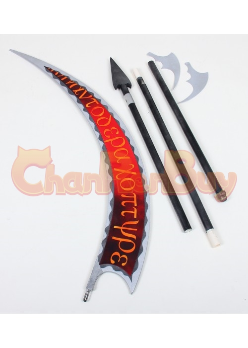 Concerto for Dark Night Violet Alucard Scythe Cosplay Prop