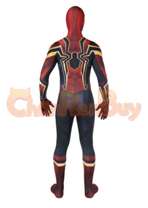 Avengers Infinity War Peter Parker Iron Spider Man Suit Cosplay Bodysuit