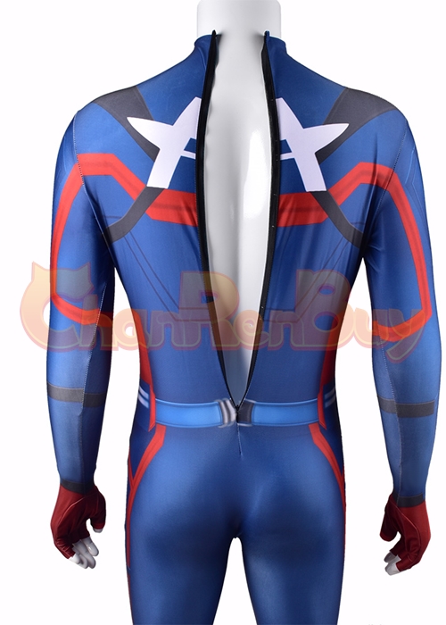 The Falcon And The Winter Soldier Captain America US Agent John Walker Costume Cosplay Bodysuit