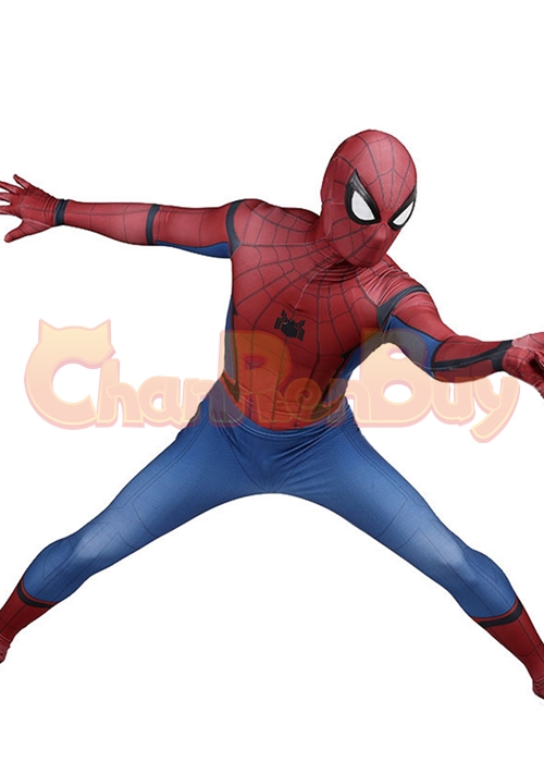 Spider Man Homecoming Costume Peter Parker Cosplay Bodysuit