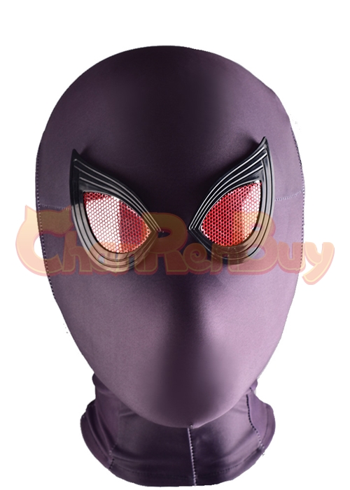 Spider Man Costume Dark Suit Cosplay Bodysuit
