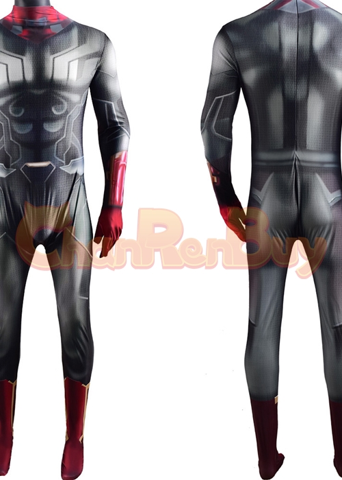 Avengers Infinity War Vision Costume Cosplay Bodysuit