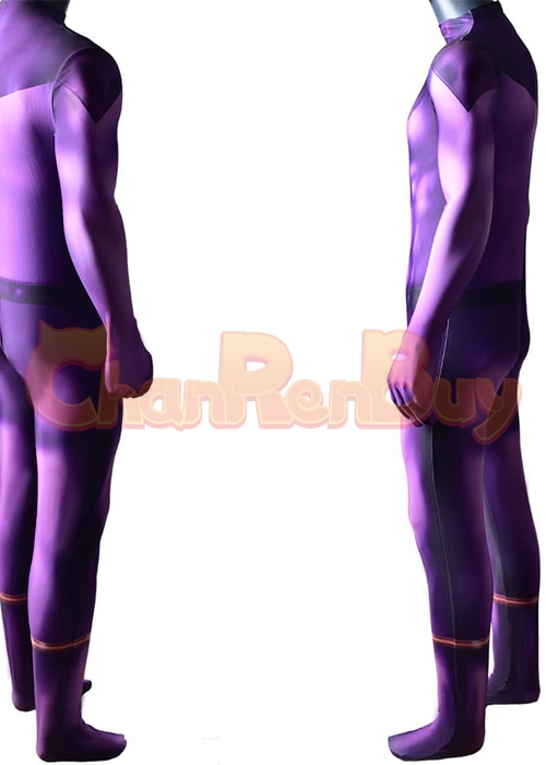 The Wonder Twins Zan Costume Cosplay Bodysuit