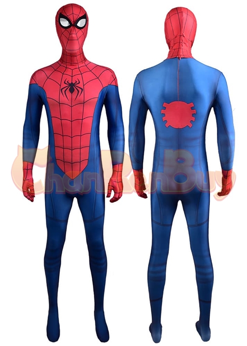 Spider Man Miles Morales Costume Great Responsibility Suit Cosplay Bodysuit