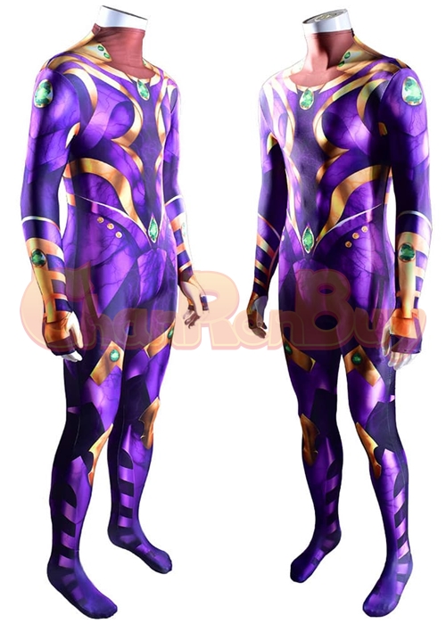 Titans Season 3 Starfire Costume Cosplay Bodysuit