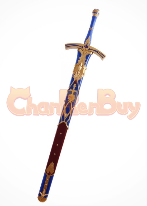 Fate Stay Night Unlimited Codes Saber Lily Caliburn Sword Cosplay Prop-Chaorenbuy Cosplay