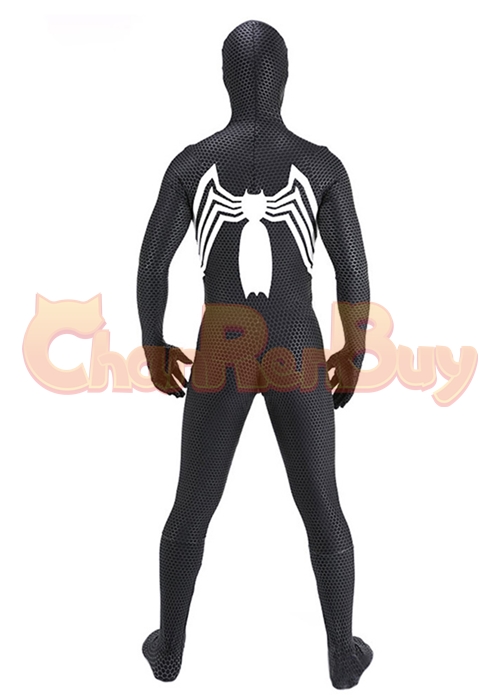 Spider Man Shattered Dimensions Venom Symbiote Costume Cosplay Bodysuit