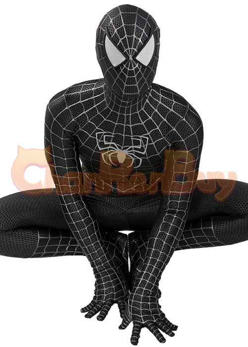 Spider Man 3 Venom Symbiote Costume Cosplay Bodysuit