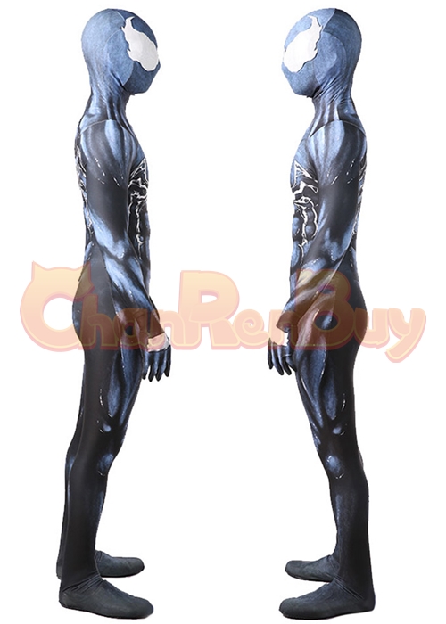Spider Man Venom Symbiote Costume Eddie Brock Cosplay Bodysuit